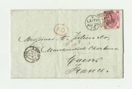 Affr .N°33 Planche 10  - PD -LEITH AU 29 73 221/FRANCE1873 - Usati