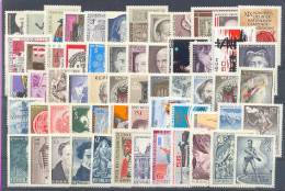 Austria 60 Single Stamps Famous People,sport MNH ** - Autres & Non Classés