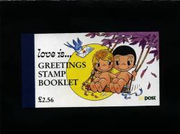 IRELAND/EIRE - 1998 LOVE IS... GREEETINGS  BOOKLET £. 2.56  FINE USED - GPO CANCEL - Postzegelboekjes