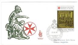 FDC  VENETIA - ANNO  1981 - SAN GIOVANNI  - SMOM - S.M.O.M. SOVRANO MILITARE ORDINE DI MALTA) - Malta (la Orden De)