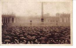 ROMA, CONCILIAZIONE ITALIA VATICANO FOLLA IN PIAZZA S.PIETRO IL 12 FEBBRAIO 1929 - T529 - San Pietro