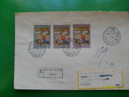 28.12.1961 VATICANO Vatican City Lettera Per INTERNO Raccomandata  Timbro Arrivo Al Verso - Lettres & Documents