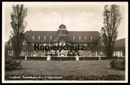 ALTE POSTKARTE LEVERKUSEN WIESDORF BEAMTENKASINO DER I.G. FARBEN FARBENINDUSTRIE Kasino Kantine Postcard Ansichtskarte - Leverkusen