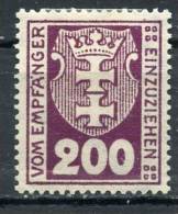 DANTZIG FREE STATE 1923 - Strafport