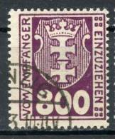 DANTZIG FREE STATE 1923 - Taxe