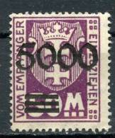 DANTZIG FREE STATE 1923 - Strafport