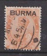 Burma, 1937, SG   6, Used - Birma (...-1947)