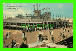 ATLANTIC CITY, NJ - THE STEEPLECHASE PIER - TRAVEL IN 1913 - - Atlantic City