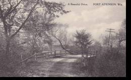 Wisconsin Fort Atkinson Beauiiful Drive Albertype - Other & Unclassified