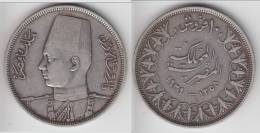 **** EGYPTE - EGYPT - 10 PIASTRES 1939 FAROUK - ARGENT - SILVER **** EN ACHAT IMMEDIAT - Aegypten