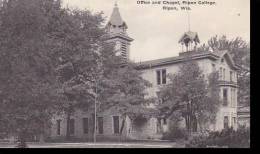 Wisconsin Ripon Office And Chapel Ripon College Albertype - Sonstige & Ohne Zuordnung