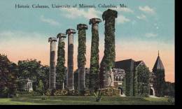 Missouri Columbia University Of Missouri Historic Columns - Columbia