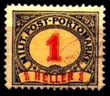 Bosnien Und Herzegowina / Bosna I Hercegovina: 'Portomarke, 1904' / 'postage-due Stamp', Mi. P 1; Yv. 1; Sc. J1 Oo - Bosnia Erzegovina