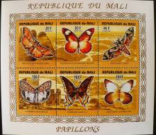 MALI Papillons Bloc Collectif Emis En 1994 ** - Papillons