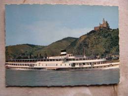 Rheindampfer  M.d. Marksburg - Braubach Am Rhein     D96864 - Braubach