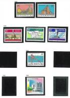 Luxembourg - 1992 - Y&T 1238/42 + 1247/8 - Neuf ** - Unused Stamps