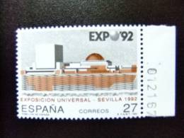 ESPAÑA 1992 EXPO SEVILLA                 Edifil Nº 3155 **  Yvert Nº 2764 ** - 1992 – Sevilla (España)