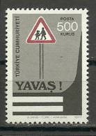 Turkey; 1979 Regular Postage Stamp With The Subject Of Traffic (Mat Gum) - Neufs