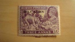 Burma  1945  Scott #43  Unused - Burma (...-1947)