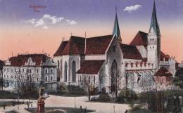 AUGSBURG,DOM, CHURCH, VERY RARE OVERPRINT STAMP - Augsburg
