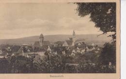 DONAUWORTH, CHURCH, GENERAL VIEW, VERY RARE OVERPRINT STAMP - Donauwoerth