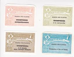 5 EtiquetteS LOSSON GUERRE Pharmacie De La Croix De Lorraine SHAMPOING METZ - Labels