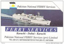 Pakistan, PAK-M-18, Ferry Services, 2 Scans - Pakistan