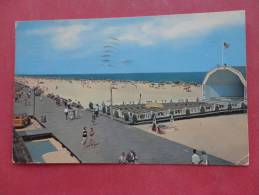 - Maryland > Ocean City   Band Stand Beach & Boardwalk  1955 Cancel---    ---  - -ref  829 - Ocean City