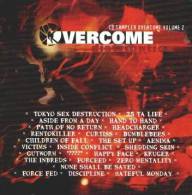 OVERCOME SAMPLER VOLUME 2 - CD - TOKYO SEX DESTRUCTION - 25 TA LIFE - ASIDE FROM A DAY - HEADCHARGER - SETUP - KRUGER - Punk