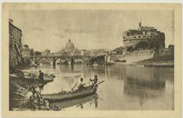 ROMA -CASTELLO E PONTE S.ANGELO-FORMATO PICCOLO A.SCROCCHI - Castel Sant'Angelo