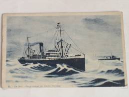 Cargo Convoyé Par Contre-torpilleur - Rimorchiatori