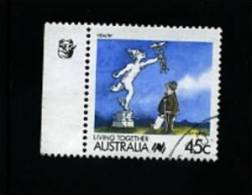 AUSTRALIA - LIVING TOGETHER 45 C. HEALTH  REPRINT 1 KOALA  FINE USED - Proofs & Reprints