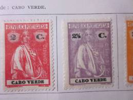 COLLECTION TIMBRES PORTUGAL CAP VERT DEBUT 1886 VOIR PHOTOS - Cape Verde