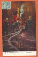 T282, Les Pompiers Au Travail, Série 536, Raphael Tuck Et Fils Paris,  Circulée 1905 - Brandweer