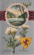 Pass Of Brander, Loch Awe Dinna Forget Receiving Postmark: Leminster, NS AP 16 1? - Argyllshire