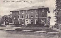 Ohio Oxford Wells Hall Miami University Albertype - Altri & Non Classificati