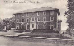 Ohio Oxford Wells Hall Miami University Albertype - Autres & Non Classés