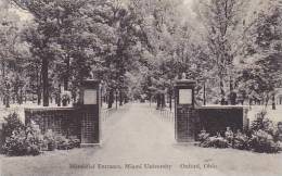 Ohio Oxford Memorial Entrance Miami University Albertype - Sonstige & Ohne Zuordnung