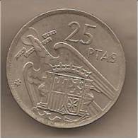 Spagna - Moneta Circolata Da 25 Pesetas Km787 - 1957 - 25 Peseta