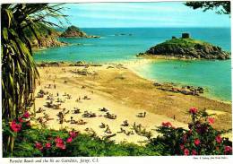 Portelet Beach And The Ile Au Guerdain, Jersey, C. I. - Guernsey