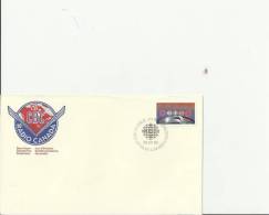 CANADA 1986 – FDC 50 YEARS CANADIAN BROADCASTING CORPORATION  W 1 ST OF 34 C POSTM OTTAWA JUL 23 –RE2114 - 1981-1990