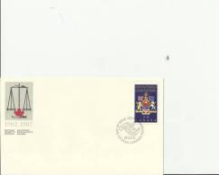 CANADA 1987 – FDC 5 YEARS – CANADA CHART OF RIGHTS & FREEDOM – LAW DAY W 1 ST  OF 36 C POSTM OTTAWA APR 15 –RE2121 - 1981-1990