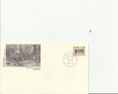 CANADA 1987 – FDC CRAFTMANSHIP RURAL ECONOMY – LINEN CHEST  W 1 RIGHT LOWER BLOCK ST  OF 42 C POSTM OTTAWA MAY 6 –RE212 - 1981-1990