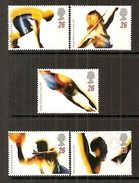 GRAN BRETAÑA 1996 -  CENTENARIO DE LOS JUEGOS OLIMPICOS - YVERT 1885-1889** - STRIP - Unused Stamps
