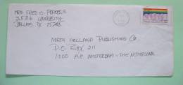 USA 1987 Cover Dallas To Netherlands - Uniting Communities - Storia Postale