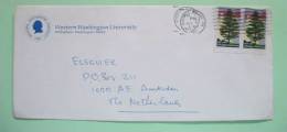 USA 1987 Cover Everett To Netherlands - Michigan Statehood - Tree - White Pine - Storia Postale