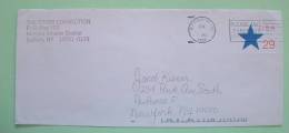 USA 1994 Aerogramme Buffalo To New York - Star - Christmas Cancel - Lettres & Documents