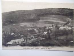 Cpa Lyons La Foret Hameau De Vilaine - DE02 - Lyons-la-Forêt