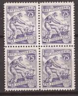 1951-52 X  687 C  L-11 1-2  JUGOSLAVIJA WIRTSCHAFT RARO PERFORAZIONE  LINIEN 11 1-2  MNH LUX - Unused Stamps