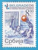 2006 X 160  JUGOSLAVIJA  SERBIA SRBIJA SPORT WATER POLO   RARO IN OFFERTA  MNH - Liefdadigheid